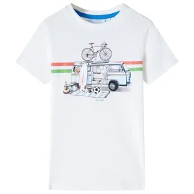 Camiseta infantil color crudo 92 de , Camisetas para niños - Ref: Foro24-12034, Precio: 8,32 €, Descuento: %