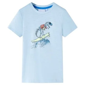 Camiseta infantil azul claro 92 de , Camisetas para niños - Ref: Foro24-12559, Precio: 7,93 €, Descuento: %