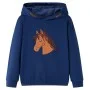 Sudadera infantil con capucha azul marino 140 by , Kids T-shirts - Ref: Foro24-14043, Price: 14,70 €, Discount: %