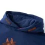 Sudadera infantil con capucha azul marino 140 by , Kids T-shirts - Ref: Foro24-14043, Price: 14,70 €, Discount: %