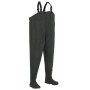 Vadeador con botas verde talla 42 de vidaXL, Vadeadores para caza y para pesca - Ref: Foro24-133657, Precio: 44,82 €, Descuen...