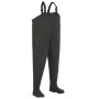 Vadeador con botas verde talla 42 de vidaXL, Vadeadores para caza y para pesca - Ref: Foro24-133657, Precio: 43,75 €, Descuen...