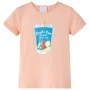 Camiseta infantil naranja claro 104 de , Camisetas para niños - Ref: Foro24-10605, Precio: 8,24 €, Descuento: %