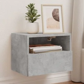 Muebles de pared para TV 2 uds madera gris hormigón 40x30x30 cm de , Muebles TV - Ref: Foro24-836847, Precio: 42,07 €, Descue...