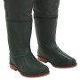Vadeador con botas verde talla 42 de vidaXL, Vadeadores para caza y para pesca - Ref: Foro24-133657, Precio: 44,82 €, Descuen...