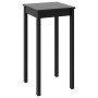 Mesa alta de bar MDF negra 55x55x107 cm en Mesas de comedor | Comprar online en Foru.es