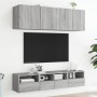 Muebles de pared para TV 2 uds madera gris Sonoma 40x30x30 cm de , Muebles TV - Ref: Foro24-836851, Precio: 45,82 €, Descuent...