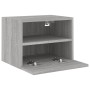 Muebles de pared para TV 2 uds madera gris Sonoma 40x30x30 cm de , Muebles TV - Ref: Foro24-836851, Precio: 45,82 €, Descuent...