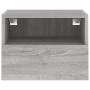 Muebles de pared para TV 2 uds madera gris Sonoma 40x30x30 cm de , Muebles TV - Ref: Foro24-836851, Precio: 45,82 €, Descuent...