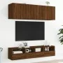 Muebles de pared para TV 2 uds madera roble marrón 40x30x30 cm de , Muebles TV - Ref: Foro24-836853, Precio: 44,30 €, Descuen...