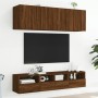 Muebles de pared para TV 2 uds madera roble marrón 40x30x30 cm de , Muebles TV - Ref: Foro24-836853, Precio: 44,79 €, Descuen...