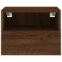 Muebles de pared para TV 2 uds madera roble marrón 40x30x30 cm de , Muebles TV - Ref: Foro24-836853, Precio: 44,30 €, Descuen...