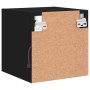 Mueble de TV de pared con luces LED negro 30x28,5x30 cm de , Muebles TV - Ref: Foro24-836975, Precio: 27,88 €, Descuento: %