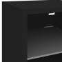 Mueble de TV de pared con luces LED negro 30x28,5x30 cm de , Muebles TV - Ref: Foro24-836975, Precio: 27,88 €, Descuento: %