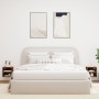 Muebles TV de pared luces LED 2 uds roble ahumado 30x28,5x30 cm de , Muebles TV - Ref: Foro24-836982, Precio: 38,88 €, Descue...