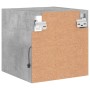 Muebles TV de pared luces LED 2 uds gris hormigón 30x28,5x30 cm de , Muebles TV - Ref: Foro24-836980, Precio: 39,28 €, Descue...