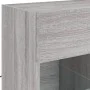 Mueble de TV de pared con luces LED gris Sonoma 58,5x30x60,5 cm de , Muebles TV - Ref: Foro24-837097, Precio: 56,68 €, Descue...