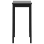Mesa alta de bar MDF negra 55x55x107 cm en Mesas de comedor | Comprar online en Foru.es