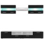 Mueble de salón de TV con luces LED negro brillante 5 piezas de vidaXL, Muebles TV - Ref: Foro24-246028, Precio: 327,85 €, De...