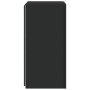 Muebles de TV de pared con luces LED 2 uds negro 30,5x35x70 cm de , Muebles TV - Ref: Foro24-837235, Precio: 99,60 €, Descuen...