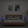 Muebles de TV pared luces LED 2 uds roble Sonoma 30,5x35x30 cm de , Muebles TV - Ref: Foro24-837223, Precio: 54,41 €, Descuen...