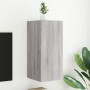 Mueble de TV de pared con luces LED gris Sonoma 30,5x35x70 cm de , Muebles TV - Ref: Foro24-837242, Precio: 48,19 €, Descuent...