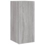 Mueble de TV de pared con luces LED gris Sonoma 30,5x35x70 cm de , Muebles TV - Ref: Foro24-837242, Precio: 48,19 €, Descuent...