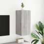 Mueble de TV de pared con luces LED gris Sonoma 30,5x35x70 cm de , Muebles TV - Ref: Foro24-837242, Precio: 48,19 €, Descuent...