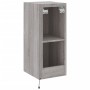 Mueble de TV de pared con luces LED gris Sonoma 30,5x35x70 cm de , Muebles TV - Ref: Foro24-837242, Precio: 48,19 €, Descuent...