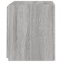 Mueble de TV de pared con luces LED gris Sonoma 40,5x35x40 cm de , Muebles TV - Ref: Foro24-837256, Precio: 42,98 €, Descuent...