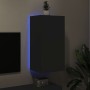 Mueble de TV de pared con luces LED negro 40,5x35x80 cm de , Muebles TV - Ref: Foro24-837261, Precio: 60,10 €, Descuento: %