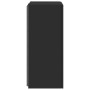 Mueble de TV de pared con luces LED negro 40,5x35x80 cm de , Muebles TV - Ref: Foro24-837261, Precio: 60,10 €, Descuento: %