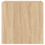 Mueble TV de pared madera ingeniería roble Sonoma 40,5x30x40 cm de , Muebles TV - Ref: Foro24-836900, Precio: 36,05 €, Descue...