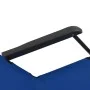 Tumbonas plegables con reposapiés 2 unidades acero azul de vidaXL, Tumbonas - Ref: Foro24-44342, Precio: 118,46 €, Descuento: %