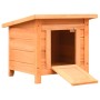 Caseta para gatos madera maciza de pino y abeto 50x46x43,5 cm de vidaXL, Mobiliario para gatos - Ref: Foro24-170640, Precio: ...
