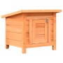 Caseta para gatos madera maciza de pino y abeto 50x46x43,5 cm de vidaXL, Mobiliario para gatos - Ref: Foro24-170640, Precio: ...