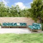 Juego de muebles de jardín 6 pzas madera de pino impregnada de , Conjuntos de jardín - Ref: Foro24-3186612, Precio: 548,41 €,...