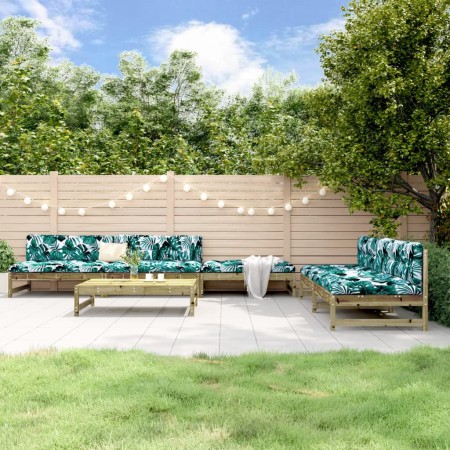 Juego de muebles de jardín 6 pzas madera de pino impregnada de , Conjuntos de jardín - Ref: Foro24-3186619, Precio: 501,90 €,...
