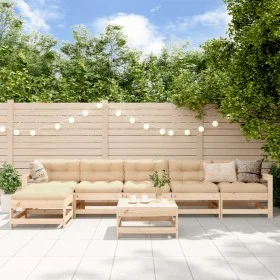 Gartenmöbel-Set 7-teilig aus massivem Kiefernholz von , Gartensets - Ref: Foro24-3186424, Preis: 352,59 €, Rabatt: %