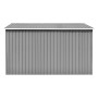 Caseta de jardín metal gris 257x298x178 cm de vidaXL, Cobertizos - Ref: Foro24-143341, Precio: 372,23 €, Descuento: %