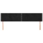 Cabeceros 2 unidades de terciopelo negro 80x5x78/88 cm de , Cabeceros y pies de cama - Ref: Foro24-345960, Precio: 51,55 €, D...