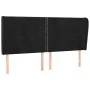 Headboard with light gray velvet ears 163x23x118/128 cm by , Headboards and footboards - Ref: Foro24-3117872, Price: 113,34 €...