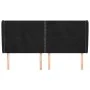 Headboard with light gray velvet ears 163x23x118/128 cm by , Headboards and footboards - Ref: Foro24-3117872, Price: 113,34 €...