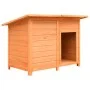 Caseta para perros madera maciza pino y abeto 120x77x86 cm de vidaXL, Casetas para perros - Ref: Foro24-170641, Precio: 177,6...