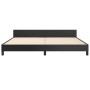 Estructura de cama con cabecero cuero sintético negro 200x200cm de , Camas y somieres - Ref: Foro24-3125530, Precio: 221,70 €...