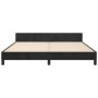 Estructura de cama con cabecero de terciopelo negro 160x200 cm de , Camas y somieres - Ref: Foro24-3125704, Precio: 212,74 €,...
