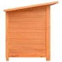 Caseta para perros madera maciza pino y abeto 120x77x86 cm de vidaXL, Casetas para perros - Ref: Foro24-170641, Precio: 177,6...