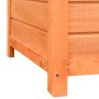 Caseta para perros madera maciza pino y abeto 120x77x86 cm de vidaXL, Casetas para perros - Ref: Foro24-170641, Precio: 185,0...
