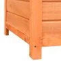 Caseta para perros madera maciza pino y abeto 120x77x86 cm de vidaXL, Casetas para perros - Ref: Foro24-170641, Precio: 177,6...