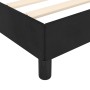 Estructura de cama con cabecero de terciopelo negro 80x200 cm de , Camas y somieres - Ref: Foro24-3125662, Precio: 129,09 €, ...